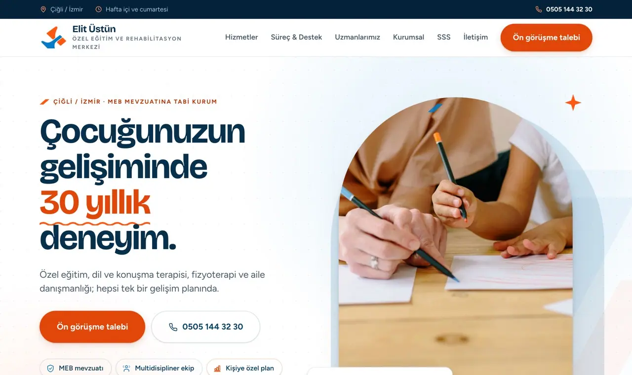 Elit Üstün Özel Eğitim