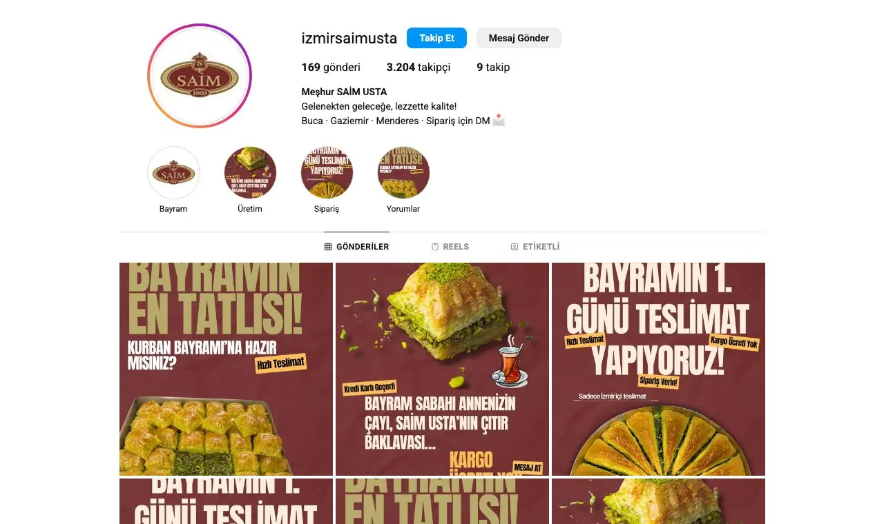 Saim Usta Baklavaları